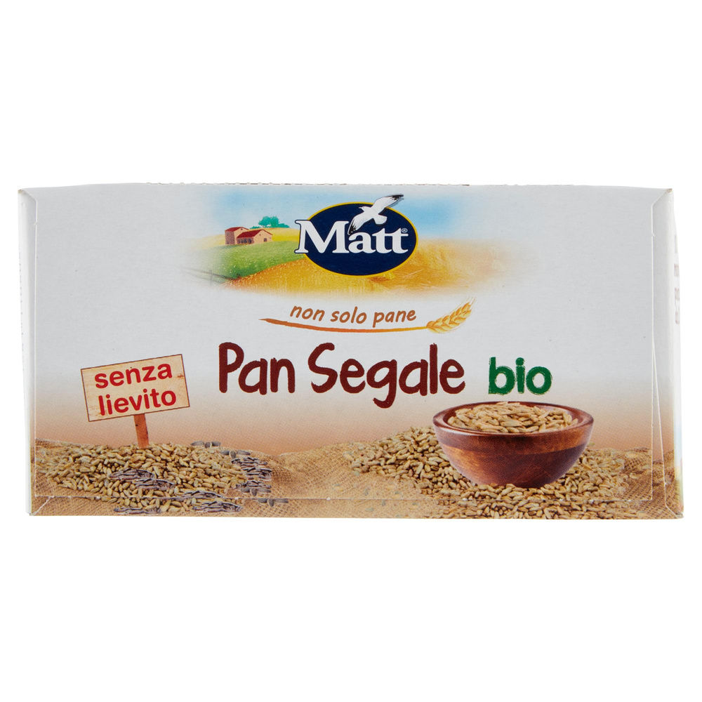 PANE SEGALE BIO SENZA LIEVITO MATT & BIO SCATOLA G.500 - 4