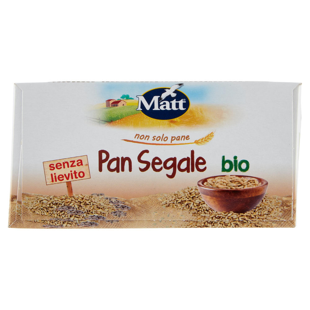 PANE SEGALE BIO SENZA LIEVITO MATT & BIO SCATOLA G.500 - 5