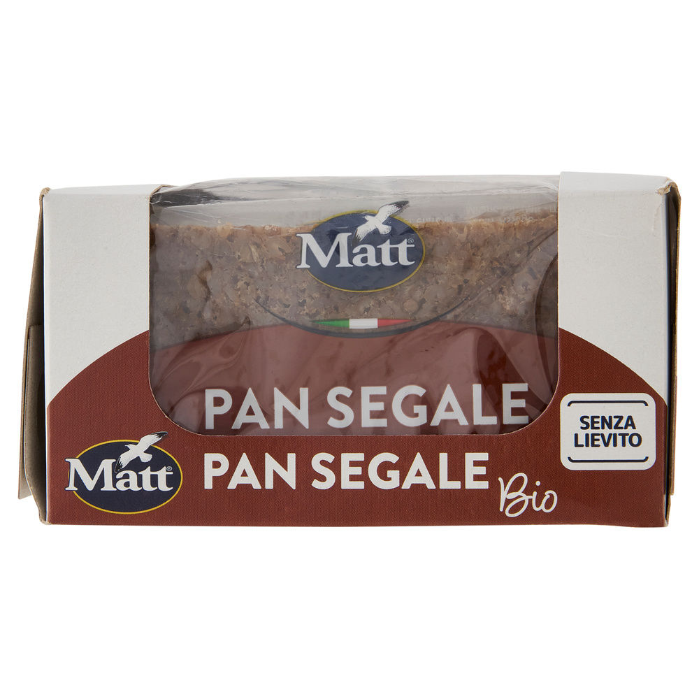 PANE SEGALE BIO SENZA LIEVITO MATT & BIO SCATOLA G.500 - 0
