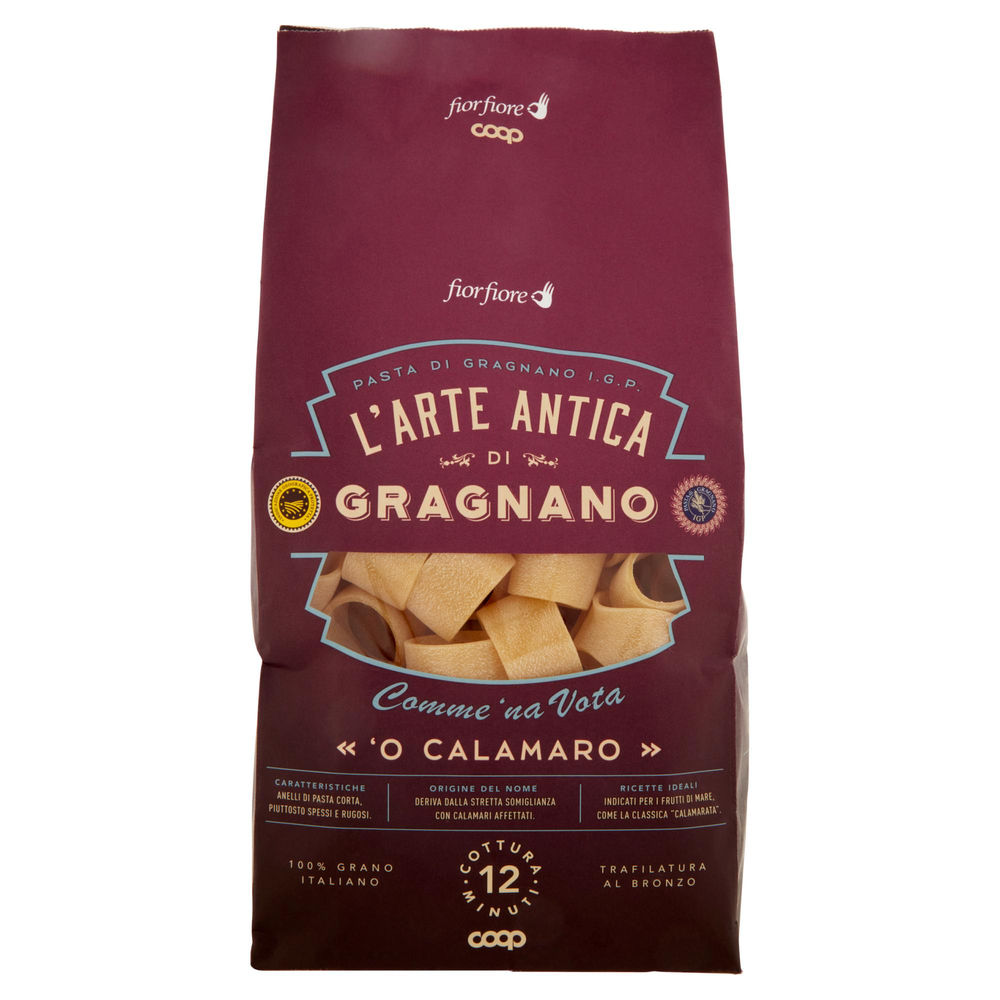 PASTA DI SEMOLA CALAMARI PASTA DI GRAGNANO IGP FIOR FIORE COOP G 500 - 0