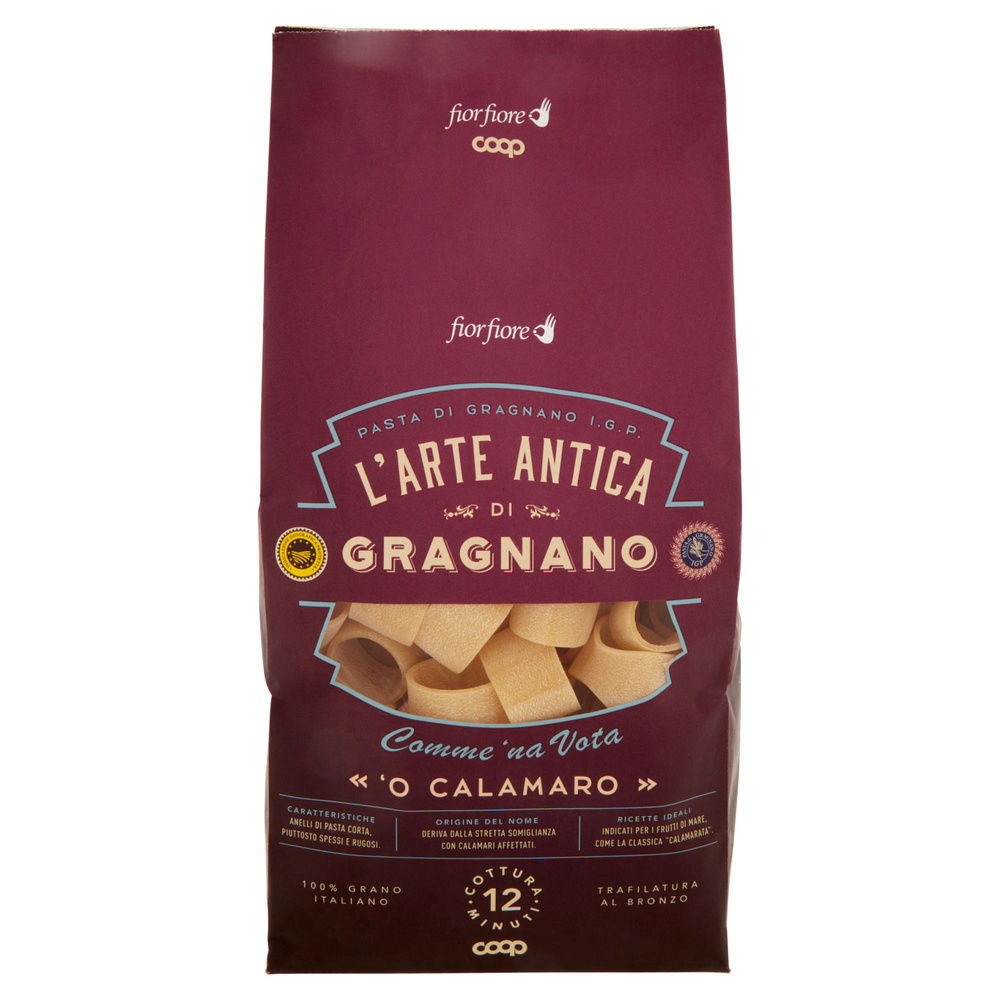 PASTA DI SEMOLA CALAMARI PASTA DI GRAGNANO IGP FIOR FIORE COOP G 500 - 3