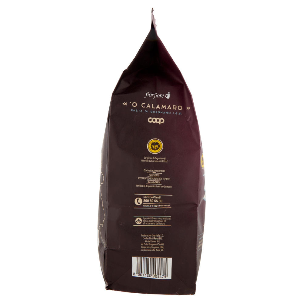 PASTA DI SEMOLA CALAMARI PASTA DI GRAGNANO IGP FIOR FIORE COOP G 500 - 4