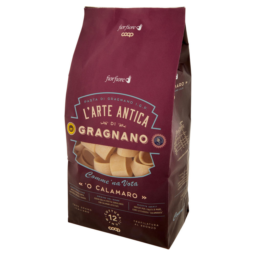 PASTA DI SEMOLA CALAMARI PASTA DI GRAGNANO IGP FIOR FIORE COOP G 500 - 2
