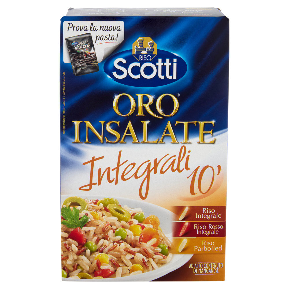 RISO FANTASIA DI  INSALATE INTEGRALI  SCOTTI ORO SACCHETTO G 850 - 2
