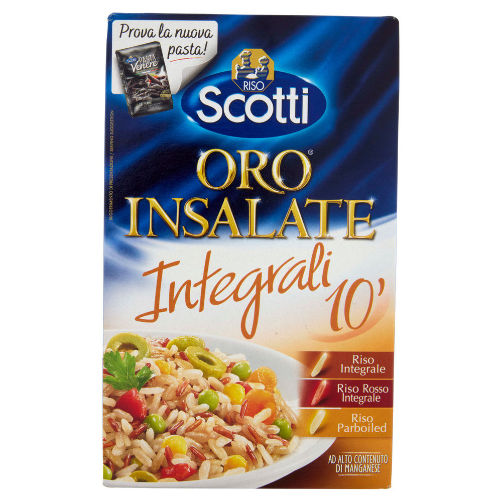 RISO FANTASIA DI  INSALATE INTEGRALI  SCOTTI ORO SACCHETTO G 850 - 7