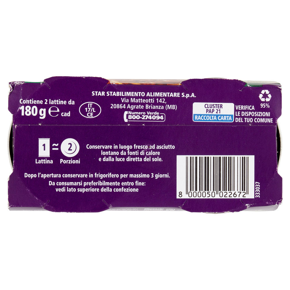 GRAN RAGÙ EXTRA STAR CARNE ITALIANA LATTINA   G 180 X 2 - 5