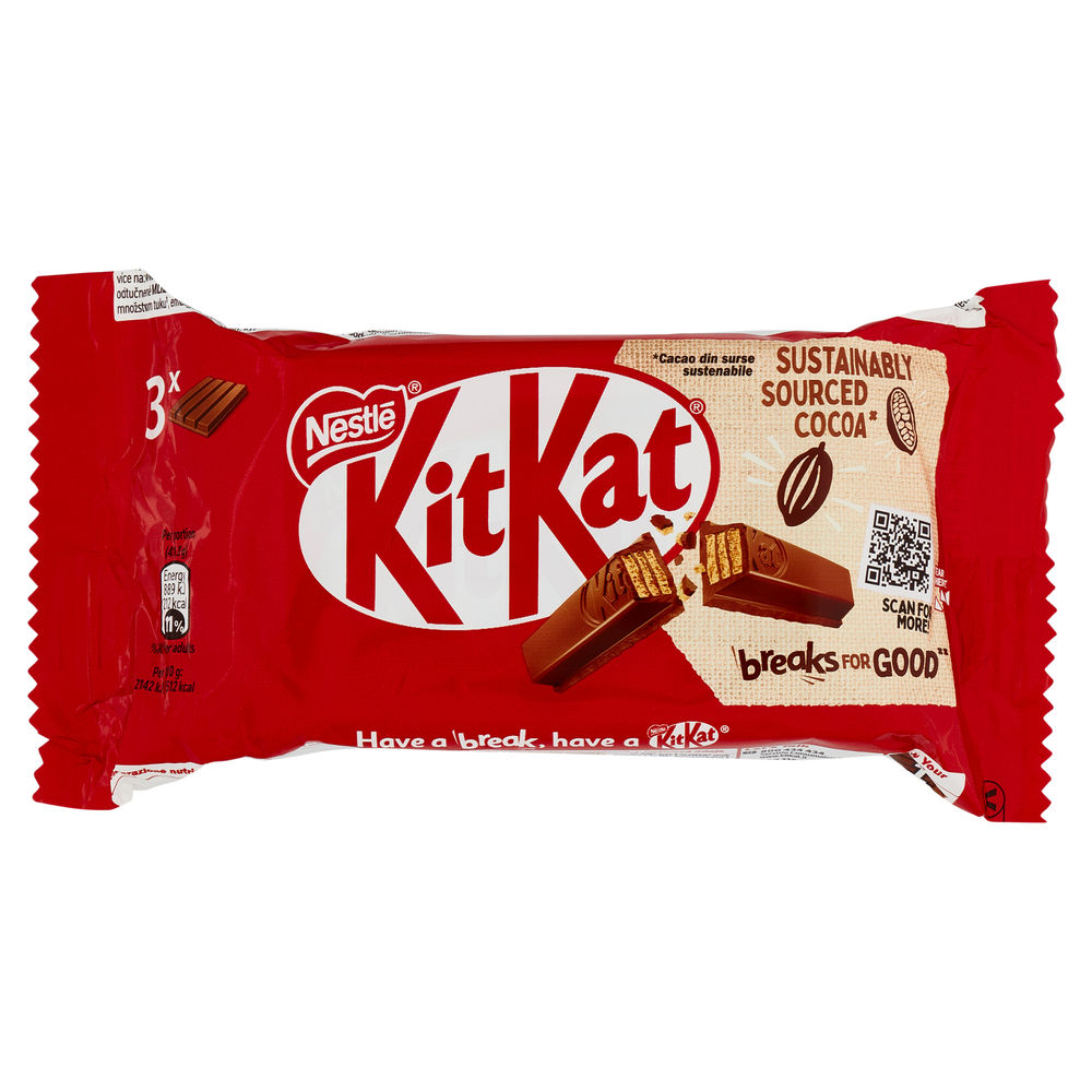 Snack kit kat multipack nestle' pz.3xgr.41,5