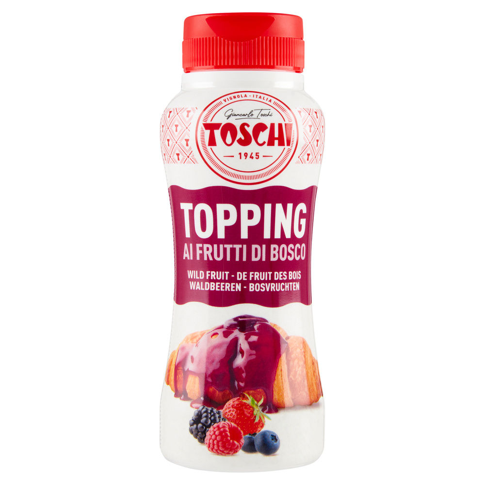MINI TOPPING CREMA PER GUARNITURA FRUTTI DI BOSCO G 200 - 0