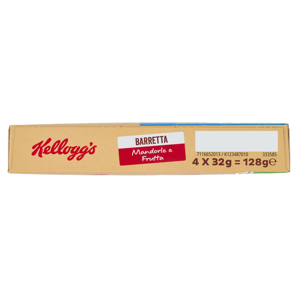 BARRETTE MANDORLE E FRUTTA KELLOGG'S SCATOLA PZ.4 X G 32 - 14