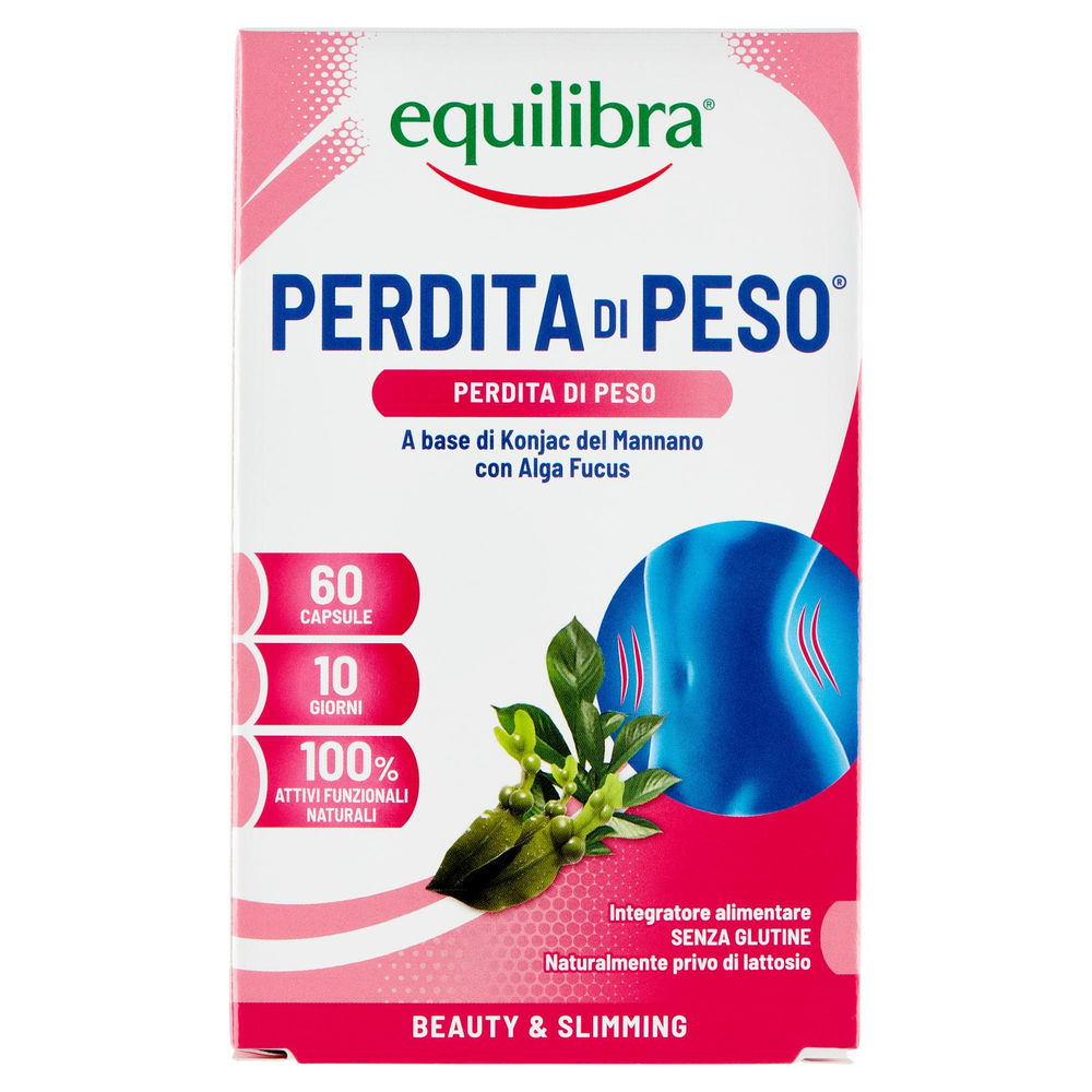 Integratore perdita di peso equilibra scatola 60compr. g 41,7