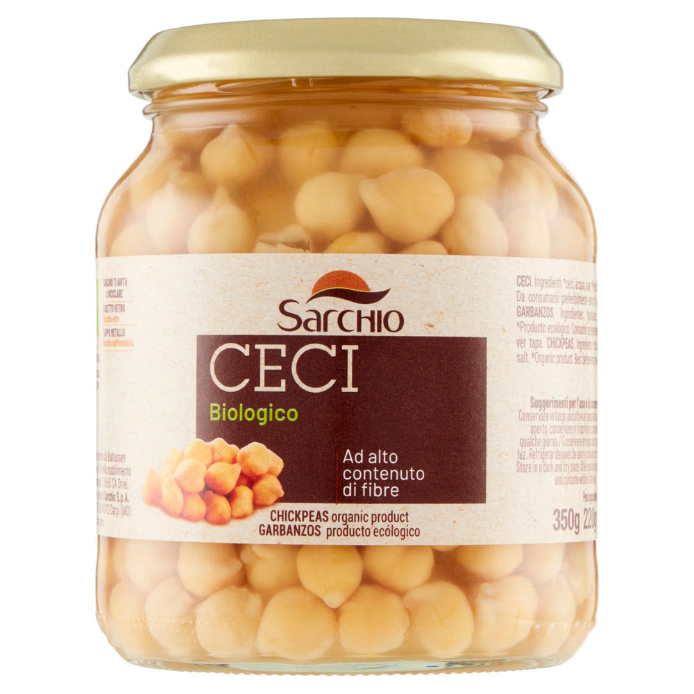 CECI BIOLOGICI SARCHIO VASETTO VETRO (VV) G 350 SGOCC. G 220 - 0