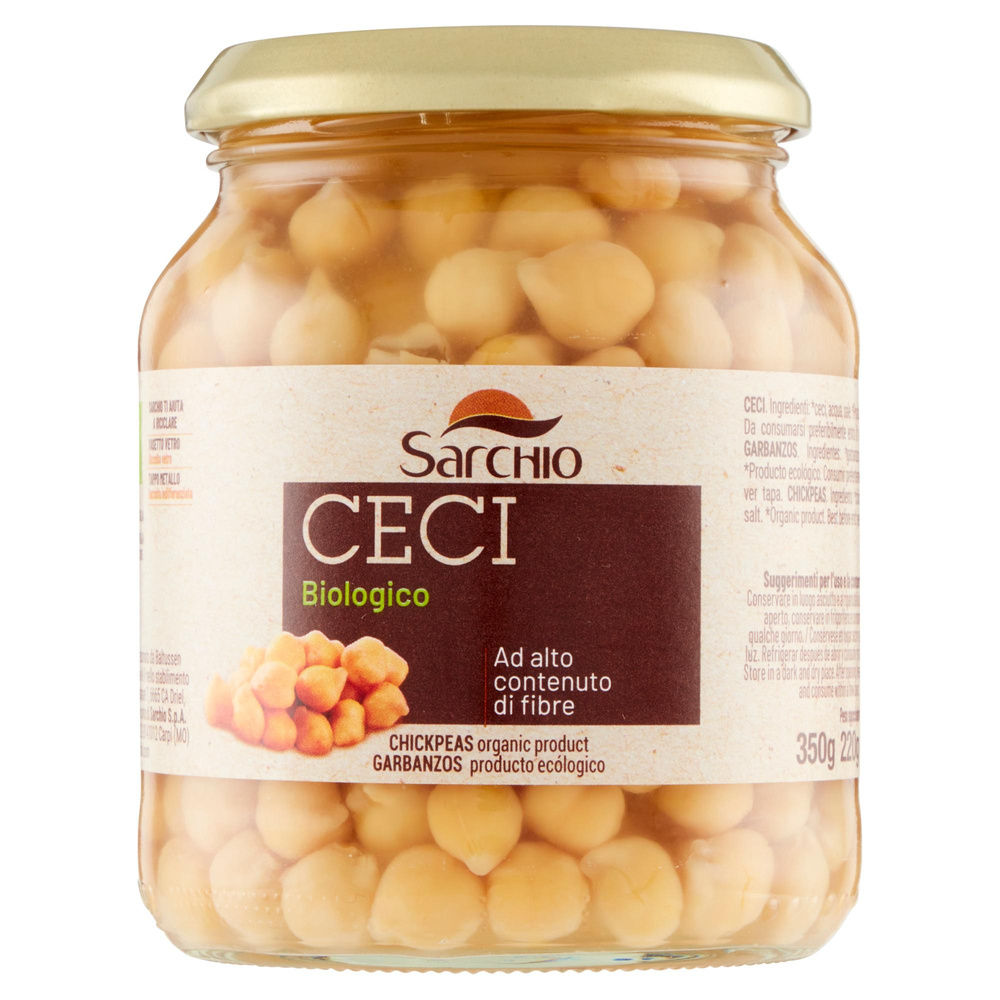 CECI BIOLOGICI SARCHIO VASETTO VETRO (VV) G 350 SGOCC. G 220 - 7
