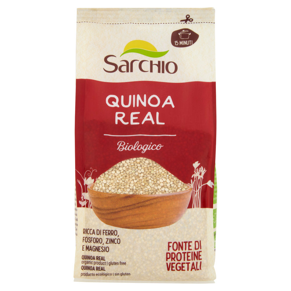 QUINOA REAL SENZA GLUTINE BIOLOGICA SARCHIO G 400 - 3