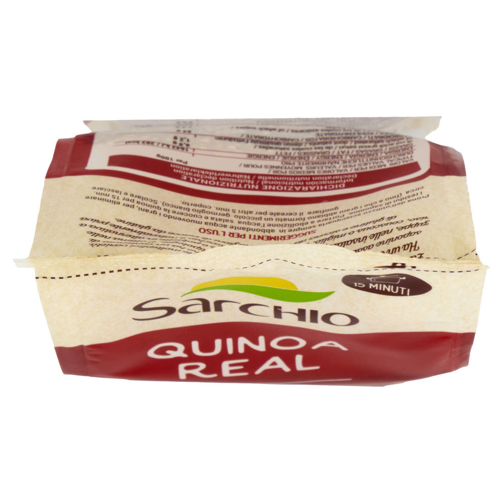 QUINOA REAL SENZA GLUTINE BIOLOGICA SARCHIO G 400 - 5