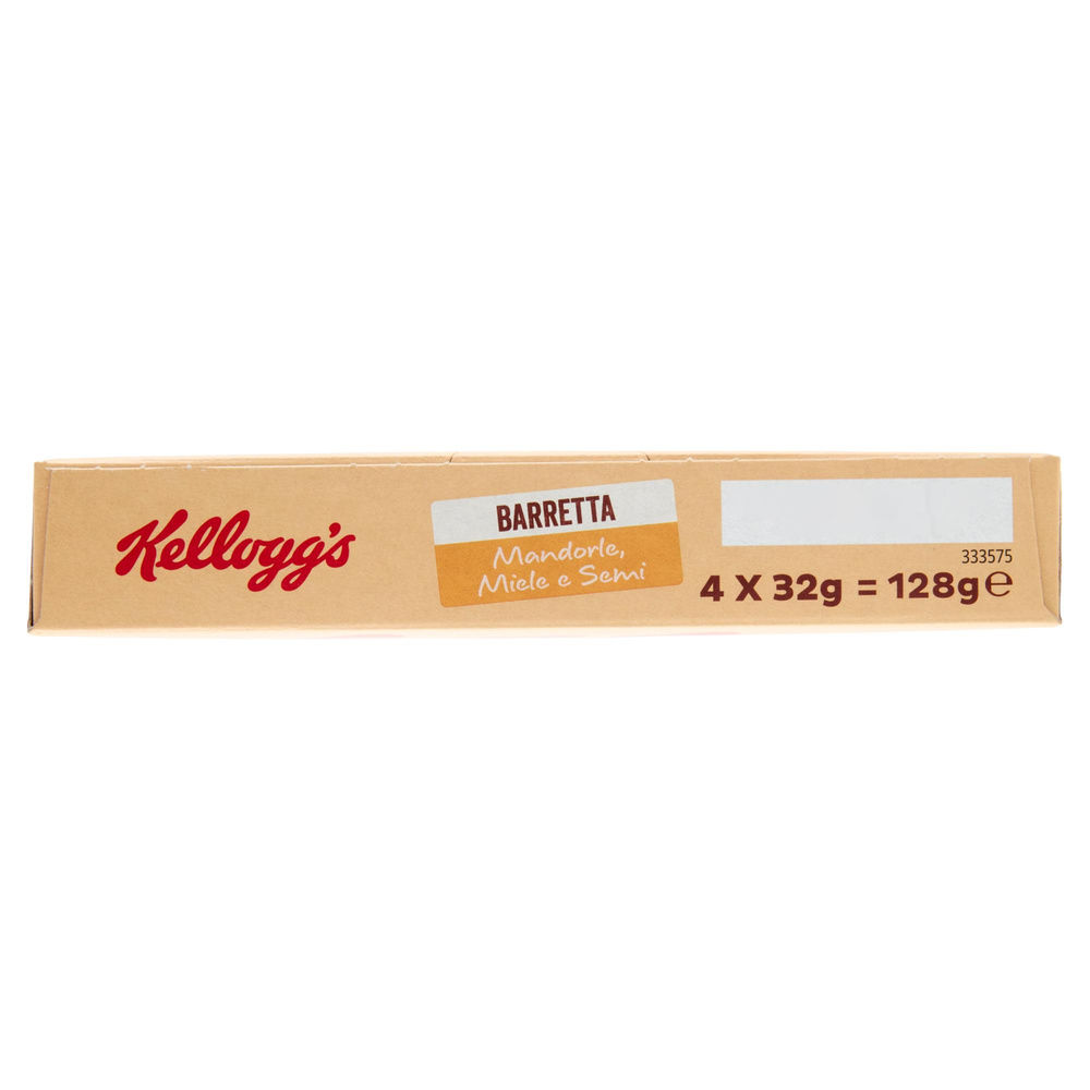 BARRETTE MANDORLE MIELE E  SEMI KELLOGG'S SCATOLA PZ.4 X G 32 - 8