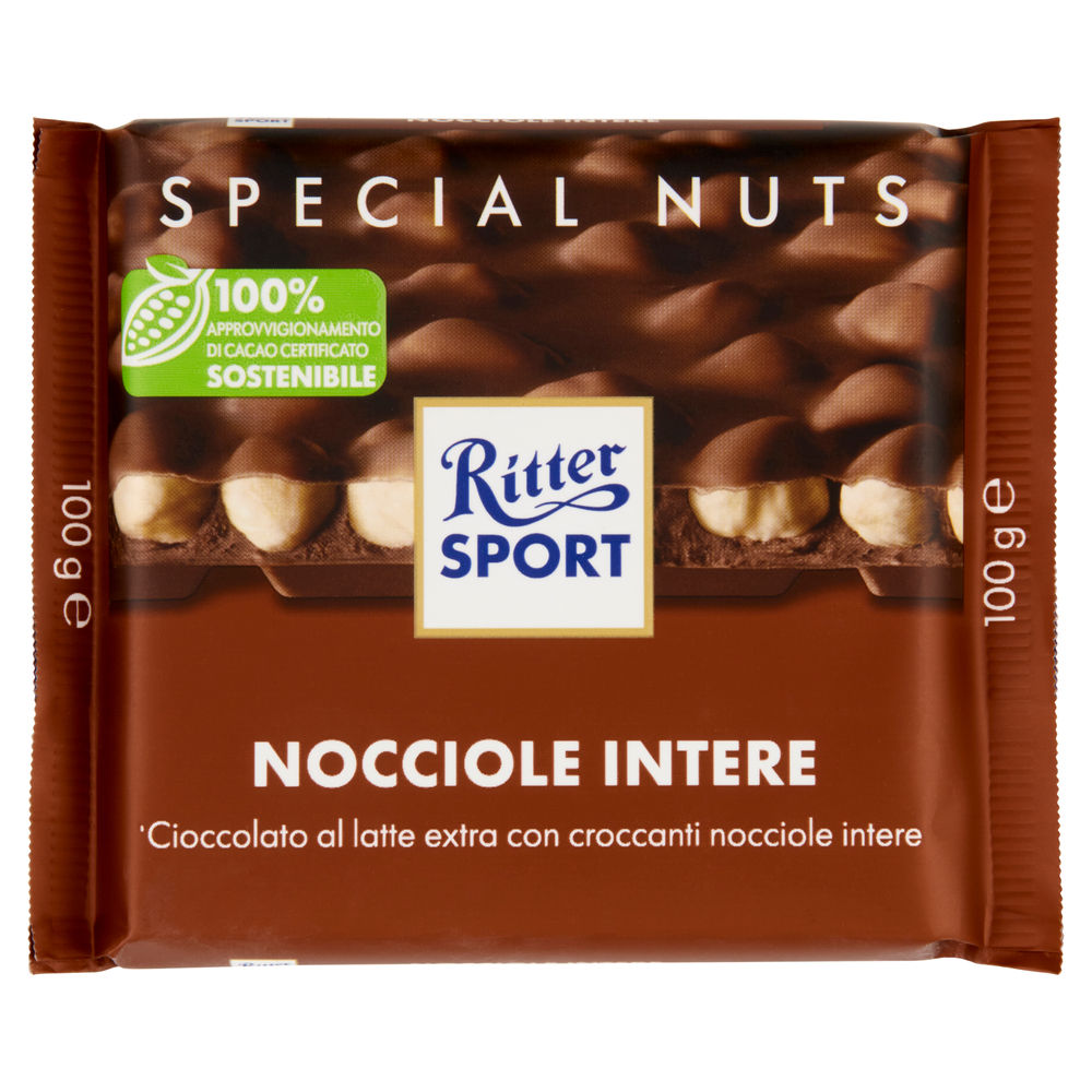TAVOLETTA RITTER SP NOCCIOLE INTERE INCARTO G 100 - 0