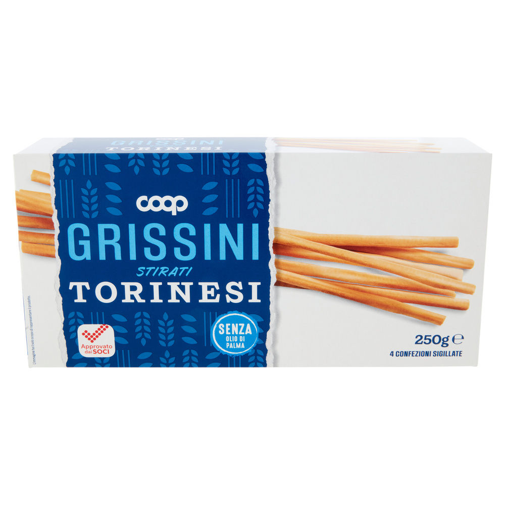 GRISSINI TORINESI COOP SCATOLA G 250 NO PALMA - 2