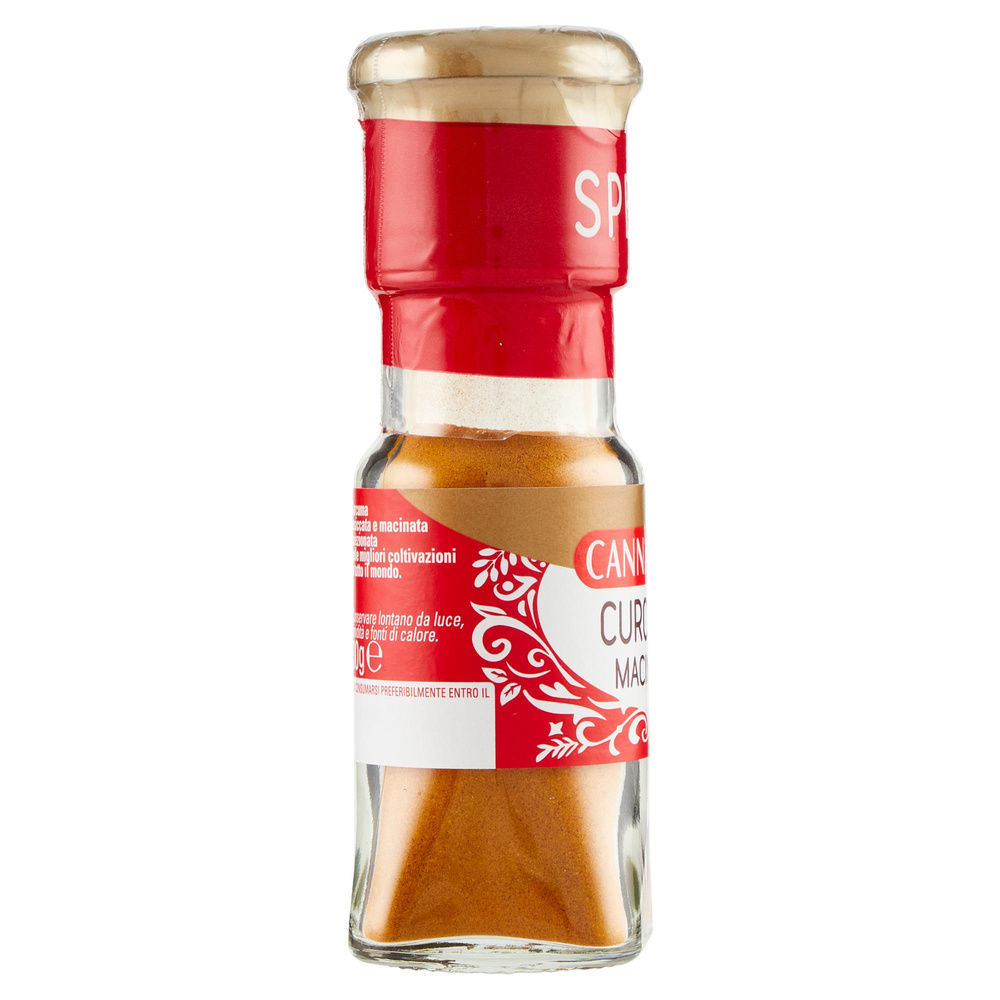 CURCUMA MACINATA SERIE ORO CANNAMELA VASO VETRO 30G - 2