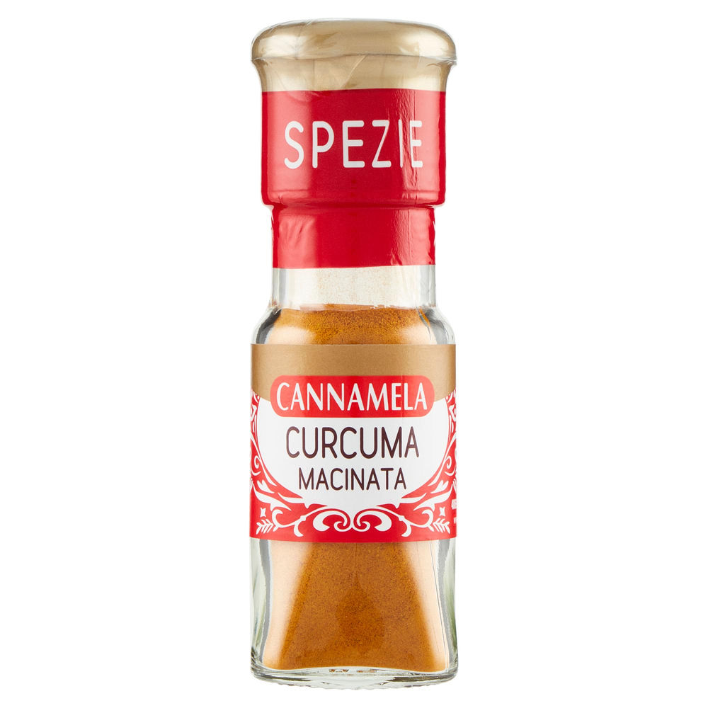 CURCUMA MACINATA SERIE ORO CANNAMELA VASO VETRO 30G - 0