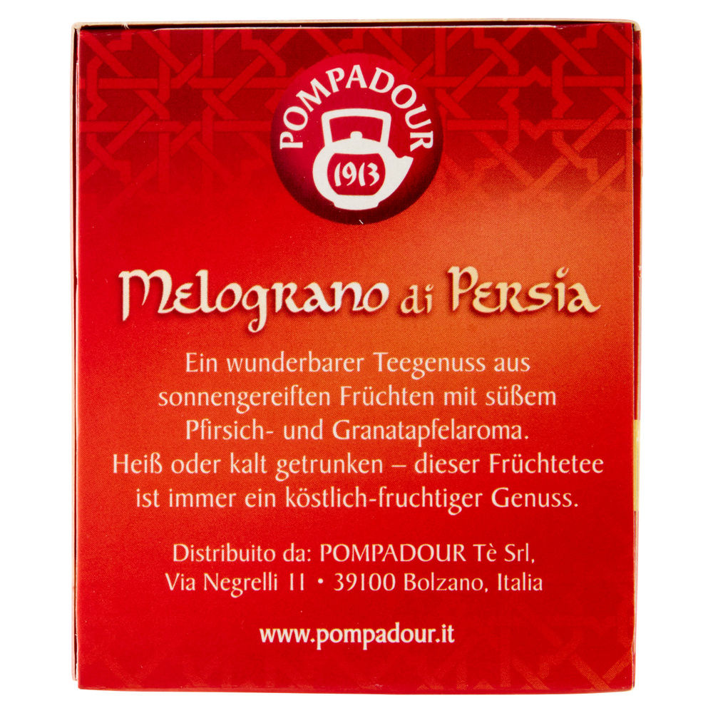 INFUSO  MELO G ANO DI PERSIA POMPADOUR  SCATOLA 10 FILTRI G 22,5 - 4