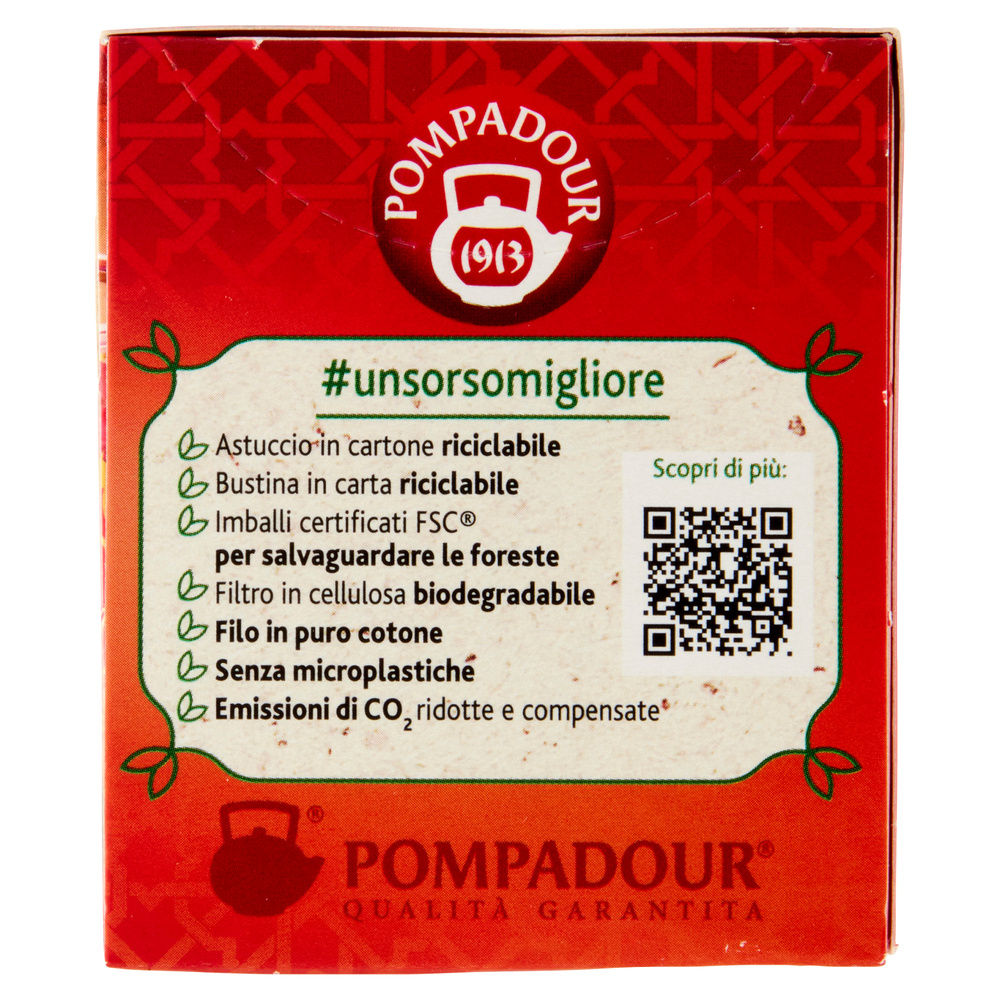 INFUSO  MELO G ANO DI PERSIA POMPADOUR  SCATOLA 10 FILTRI G 22,5 - 6