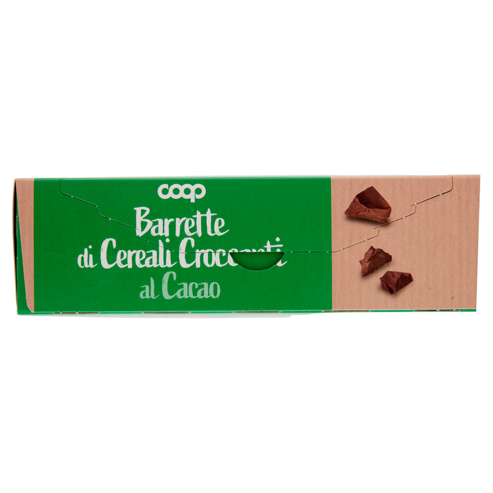 BARRETTE DI CEREALI CROCCANTI AL CACAO COOP NO PALMA SCATOLA  8XGR.20 - 5