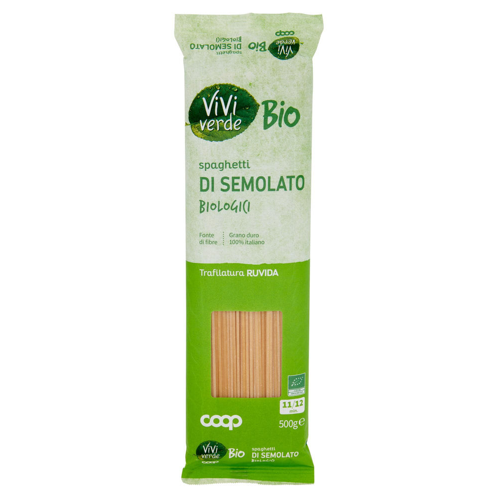 SPAGHETTI DI SEMOLATO BIO VIVIVERDE COOP G500 - 2