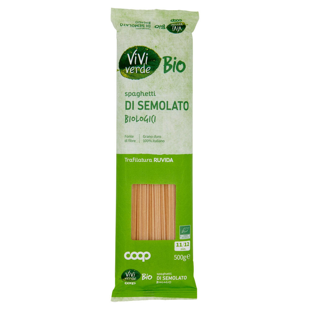 SPAGHETTI DI SEMOLATO BIO VIVIVERDE COOP G500 - 3