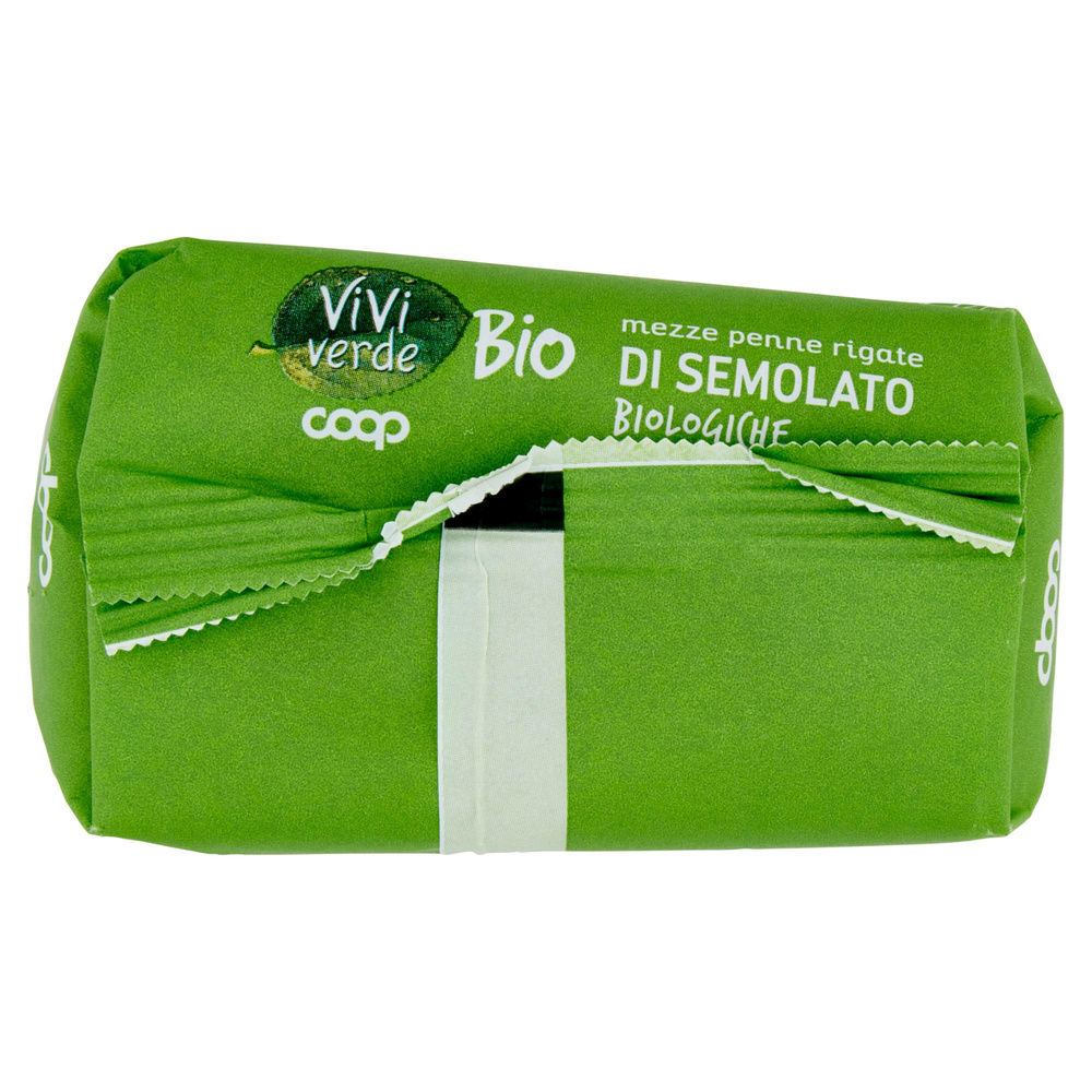 MEZZE PENNE RIGATE DI SEMOLATO BIO VIVIVERDE COOP G500 - 6