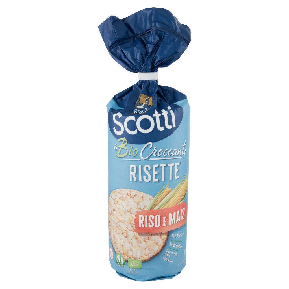 RISETTE RISO E MAIS BIO SENZA GLUTINE SCOTTI SACCHETTO 150G - 5