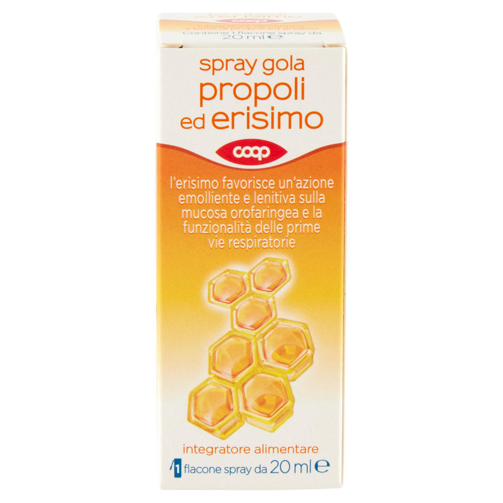 SPRAY GOLA PROPOLI ED ERISIMO COOP 20ML - 3