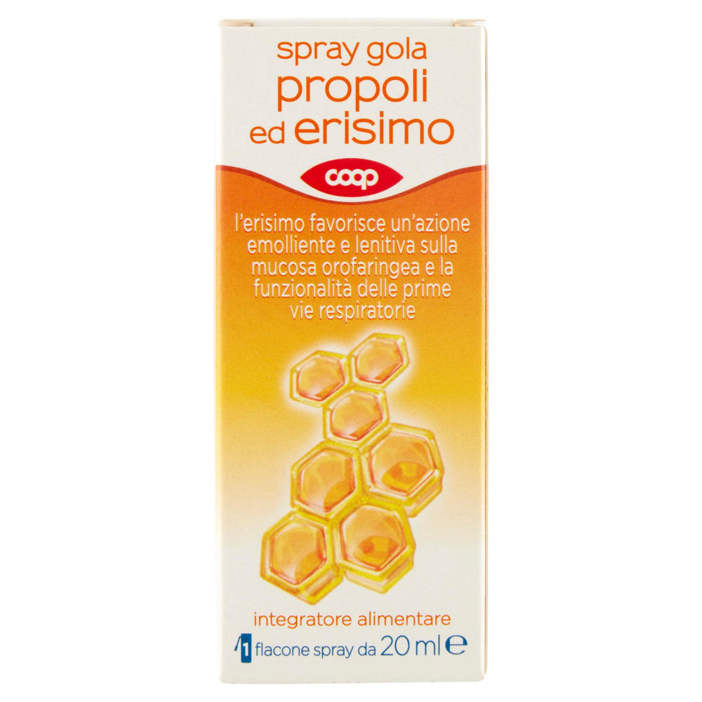 SPRAY GOLA PROPOLI ED ERISIMO COOP 20ML - 4