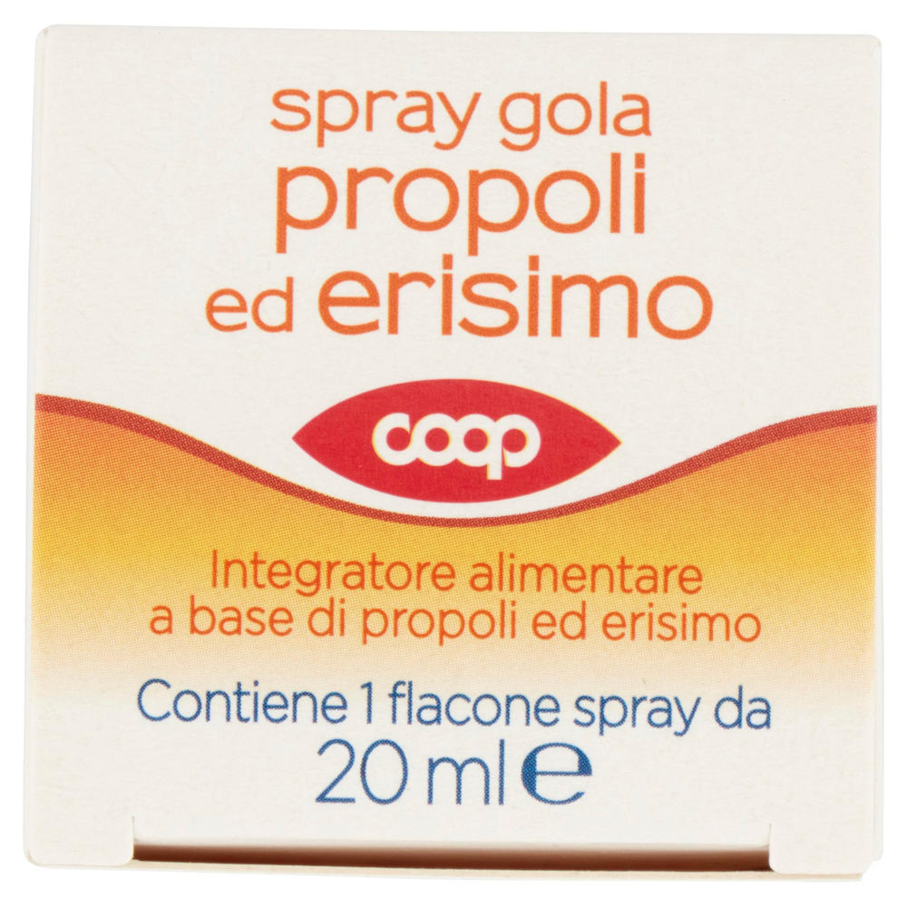 SPRAY GOLA PROPOLI ED ERISIMO COOP 20ML - 7