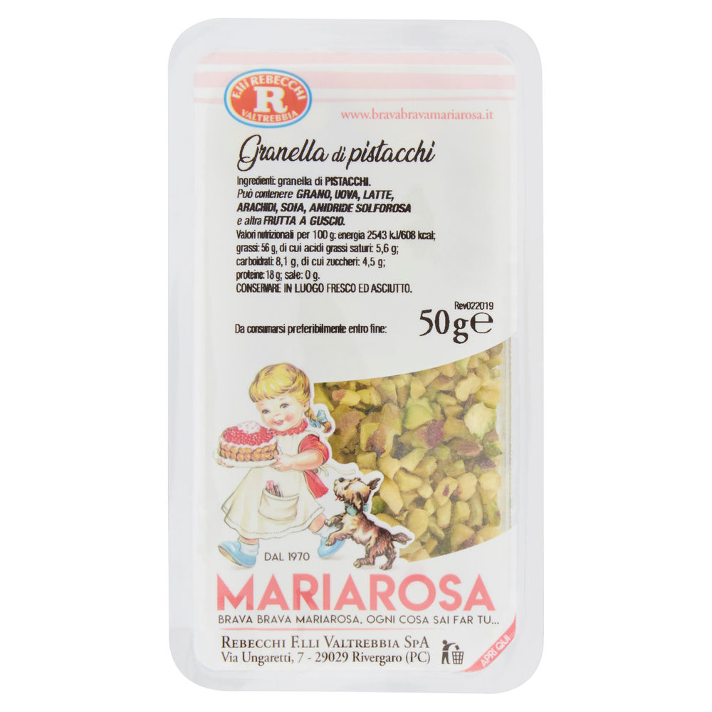 G ANELLA  DI PISTACCHIO REBECCHI BLISTER G 50 - 0