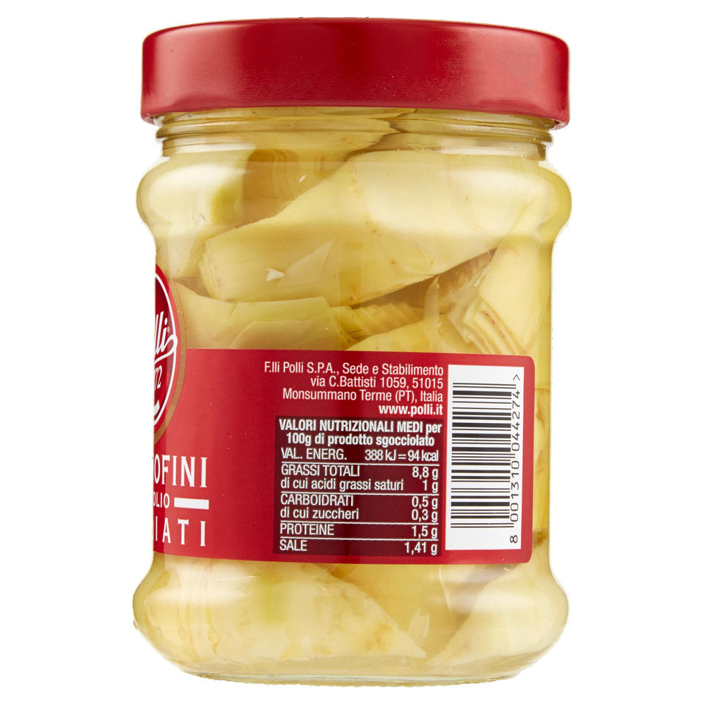 CARCIOFINI TAGLIATI POLLI V.V. G 285 - 3