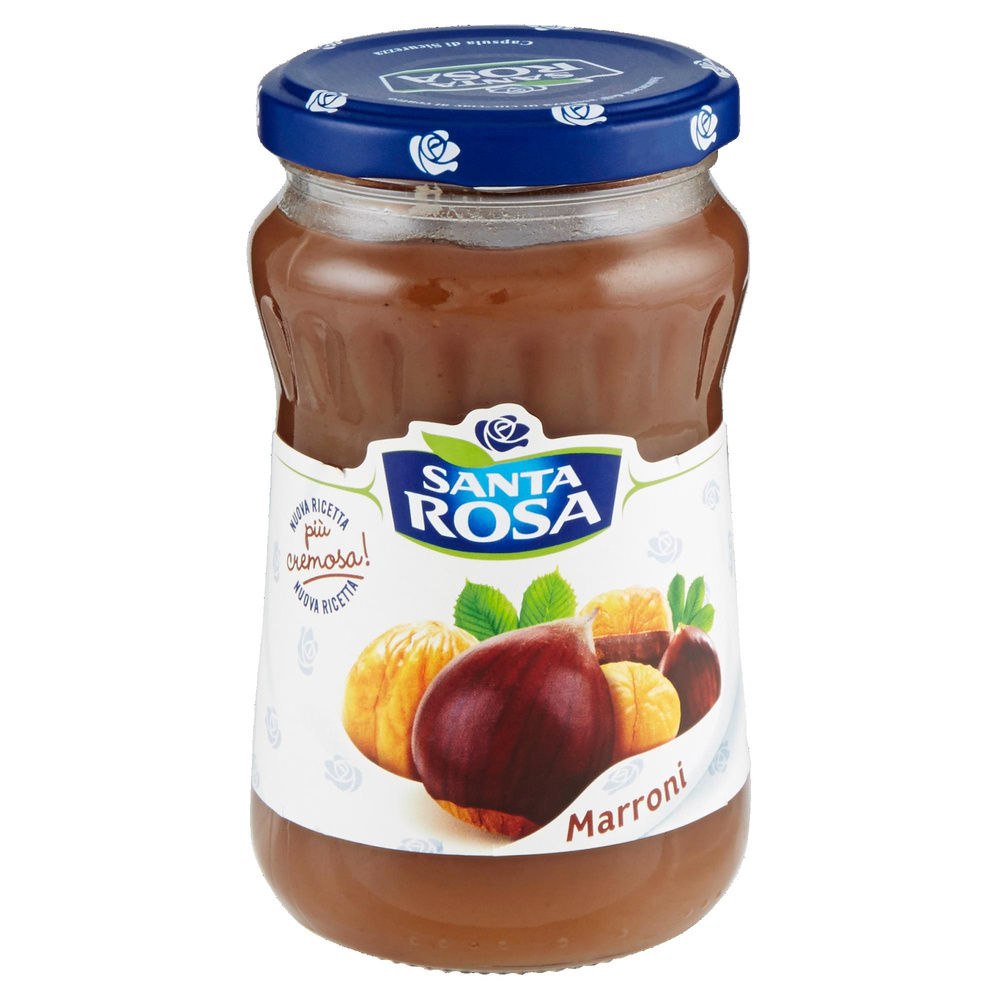 CONFETTURA MARRONI E VANIGLIA SANTAROSA LE DELIZIE VASO VETRO G 350 - 2