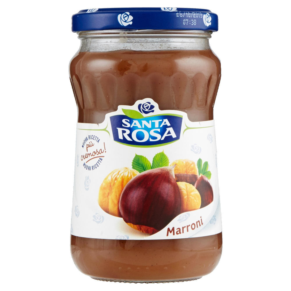 CONFETTURA MARRONI E VANIGLIA SANTAROSA LE DELIZIE VASO VETRO G 350 - 3