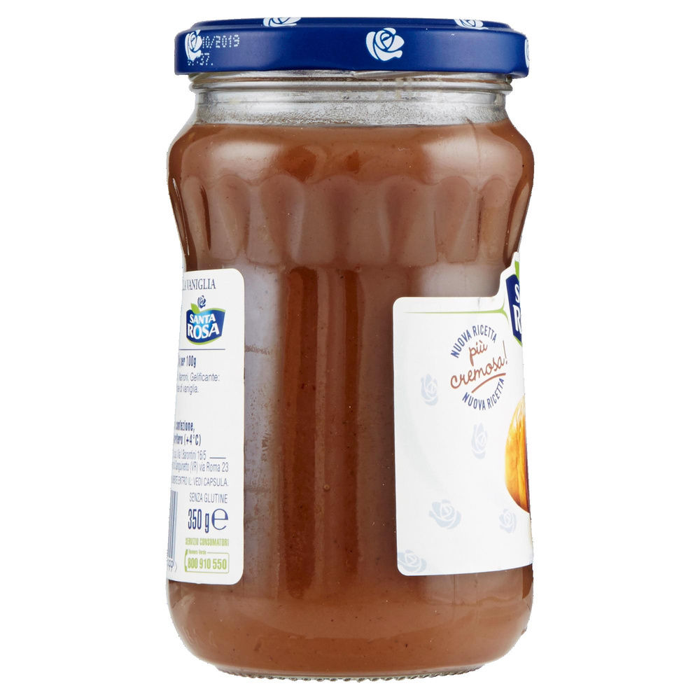 CONFETTURA MARRONI E VANIGLIA SANTAROSA LE DELIZIE VASO VETRO G 350 - 4