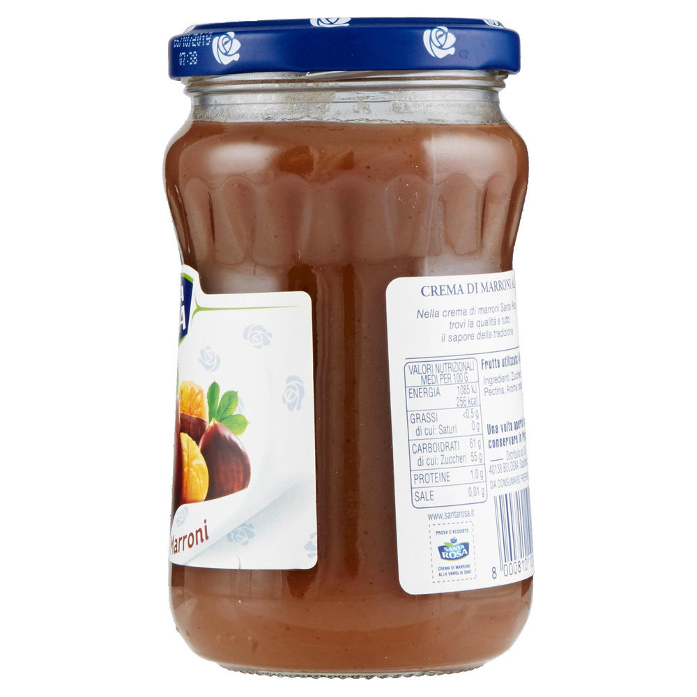CONFETTURA MARRONI E VANIGLIA SANTAROSA LE DELIZIE VASO VETRO G 350 - 5