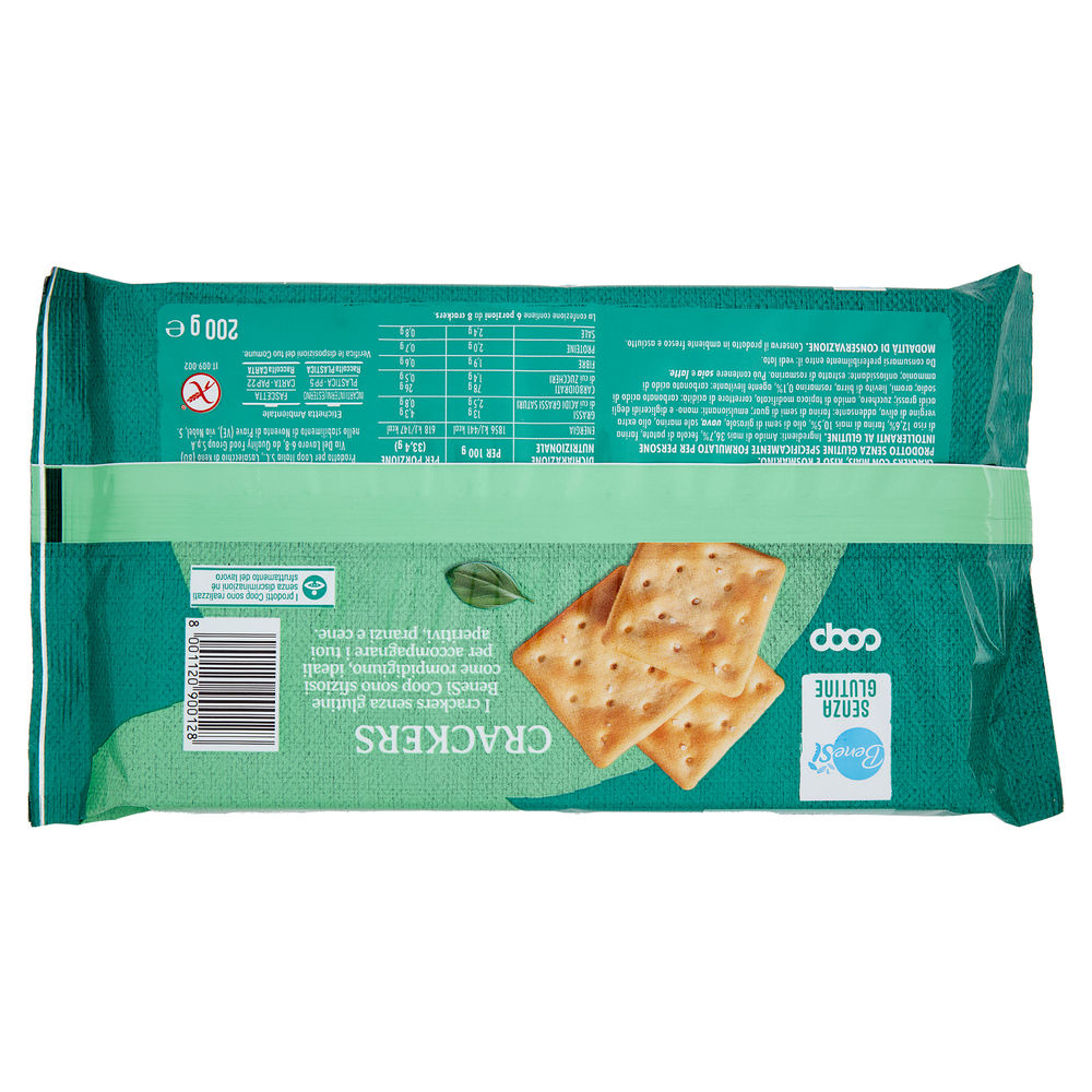 -SG-CRACKERS SENZA GLUTINE BENE SI COOP G 200 - 1