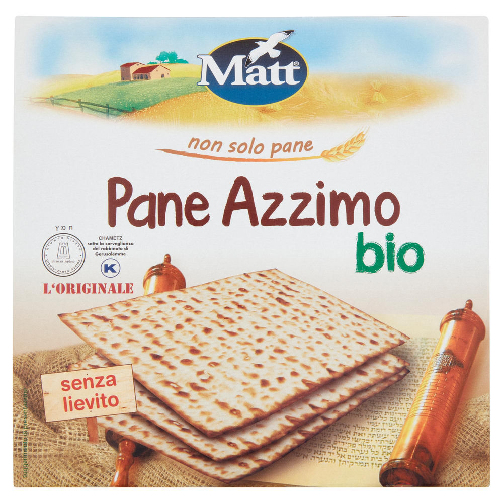 Pane azzimo bio matt & biofunction scatola g400