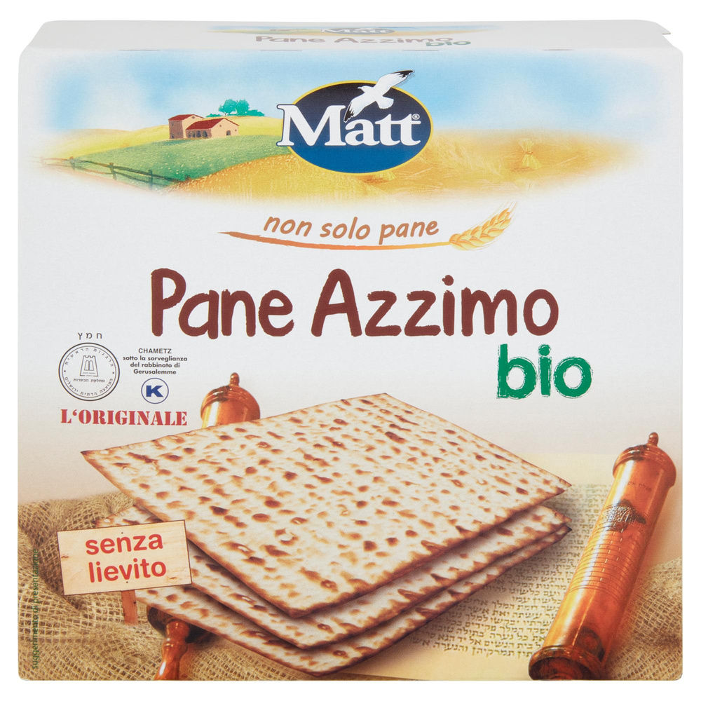 PANE AZZIMO BIO MATT & BIOFUNCTION SCATOLA G400 - 5