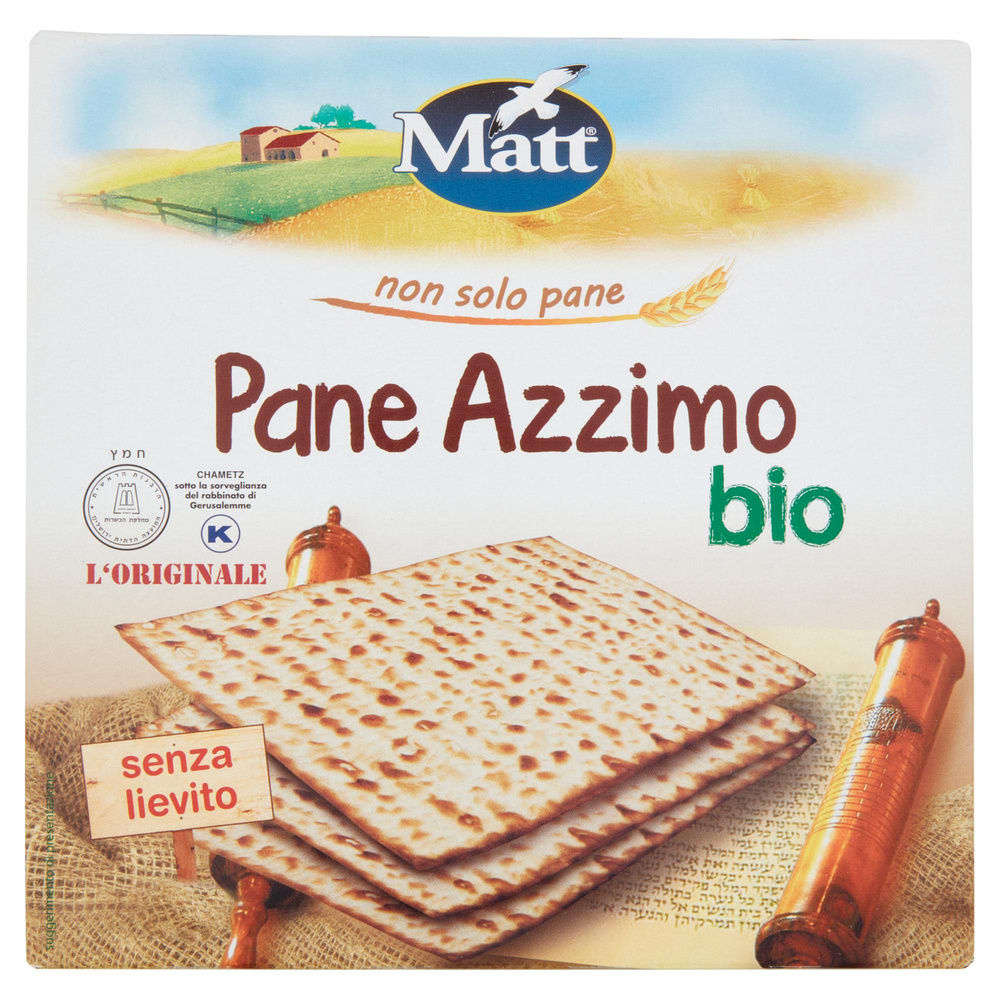 PANE AZZIMO BIO MATT & BIOFUNCTION SCATOLA G400 - 6