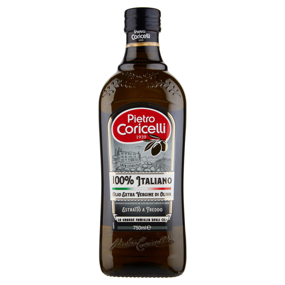 OLIO EXTRAVERGINE DI OLIVA 100% ITALIANO CORICELLI BOTTIGLIA ML.750 - 4