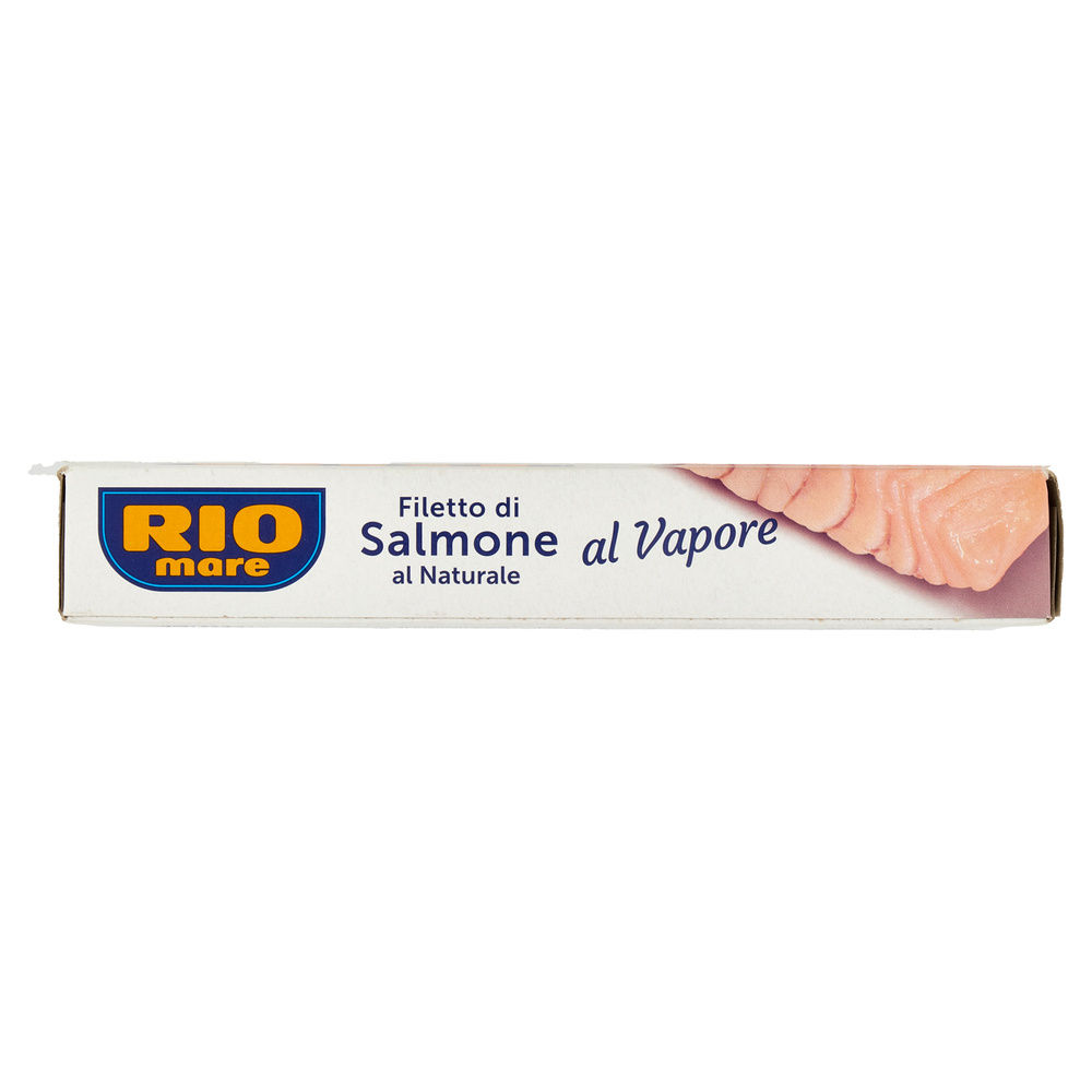 FILETTI DI SALMONE COTTI AL VAPORE NATURALI SCATOLA G 125 - 5