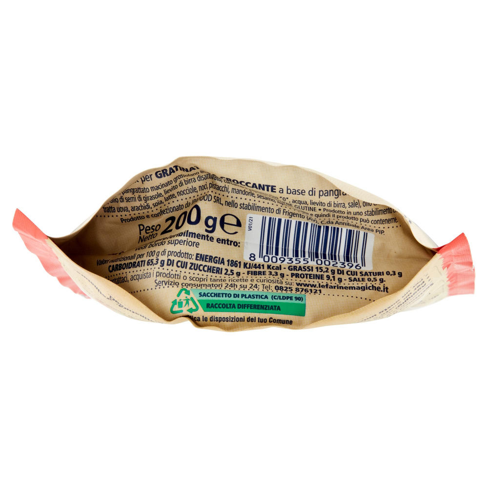 PANATURA CROCCANTE LE FARINE MAGICHE 200G - 2