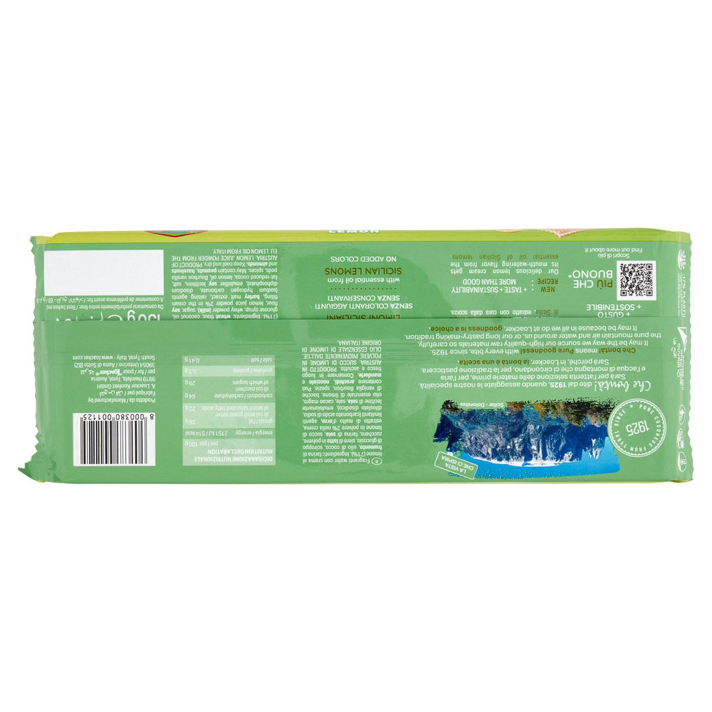 WAFER GELATO LEMON LOACKER  INCARTO GR.150 - 1