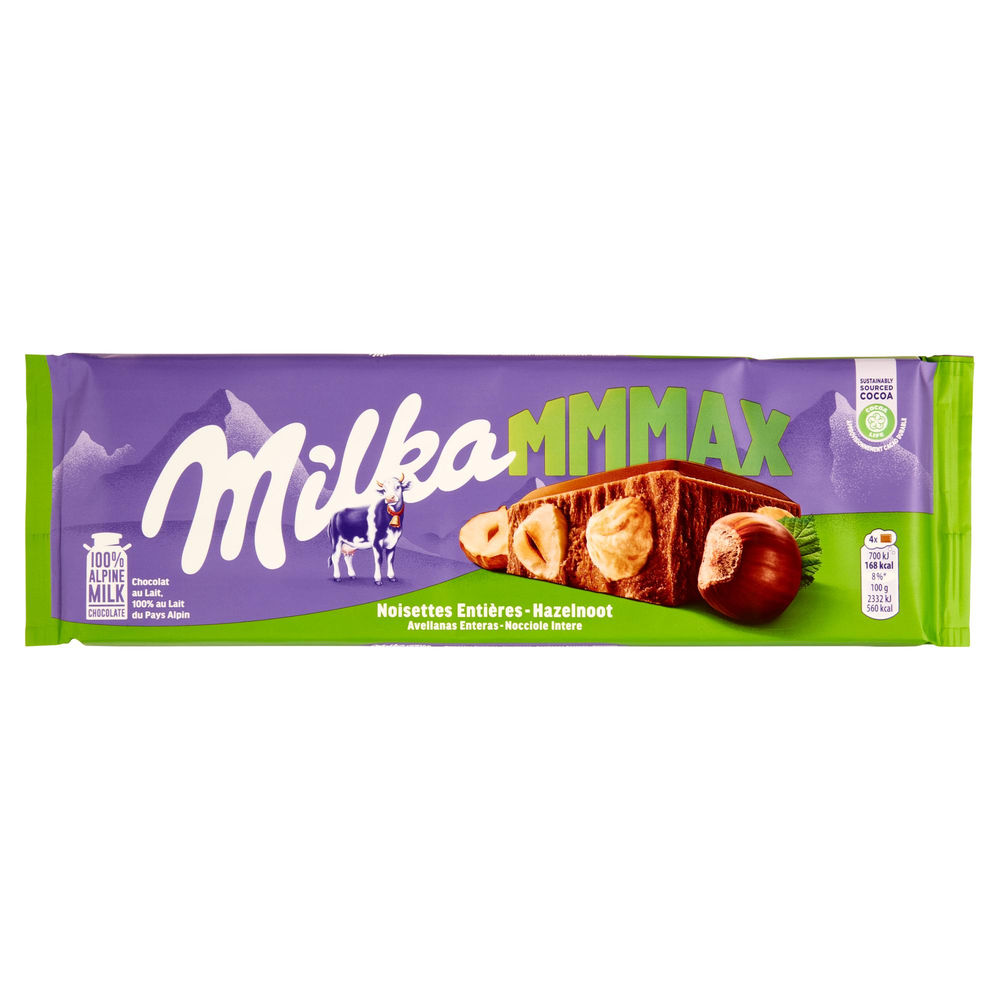 TAVOLETTA CIOCCOLATO MILKA CON NOCCIOLE G 270 - 0