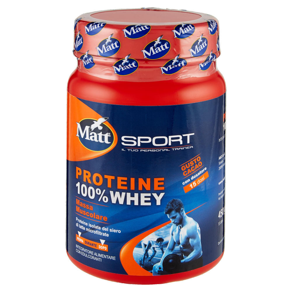 PROTEINE 100% WHEY MATT BARATTOLO G450 - 2