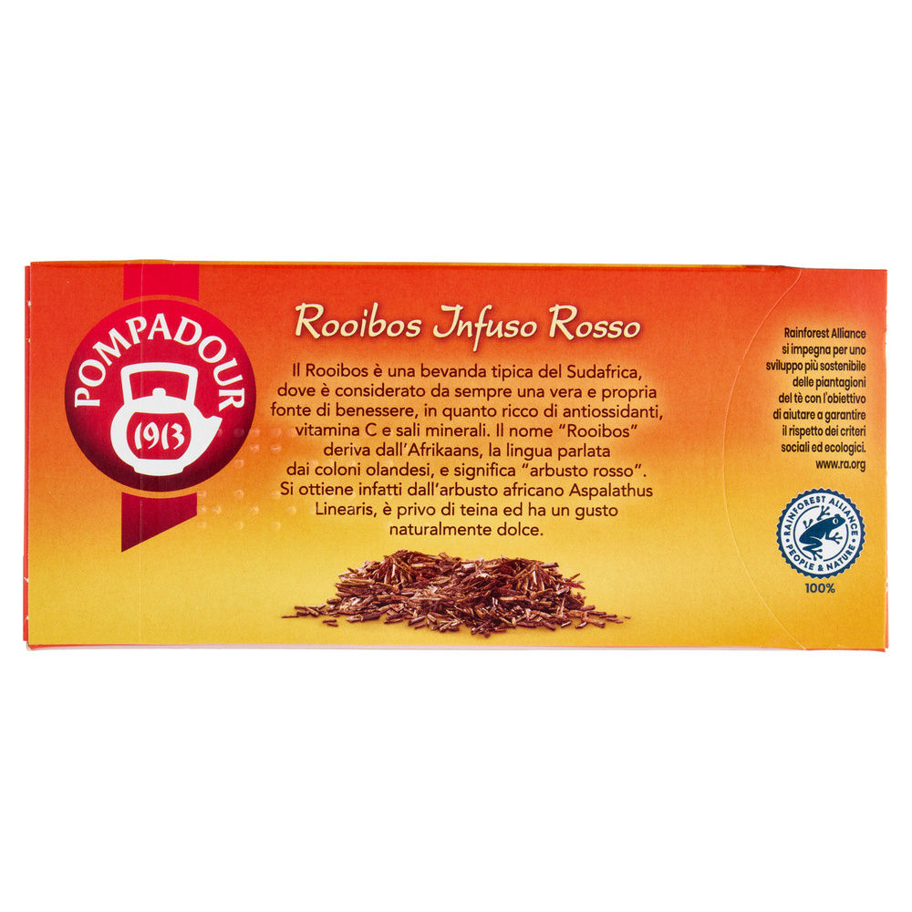 INFUSO ROSSO ROOIBOS POMPADOUR 20 BS. SCATOLA G 35 - 7